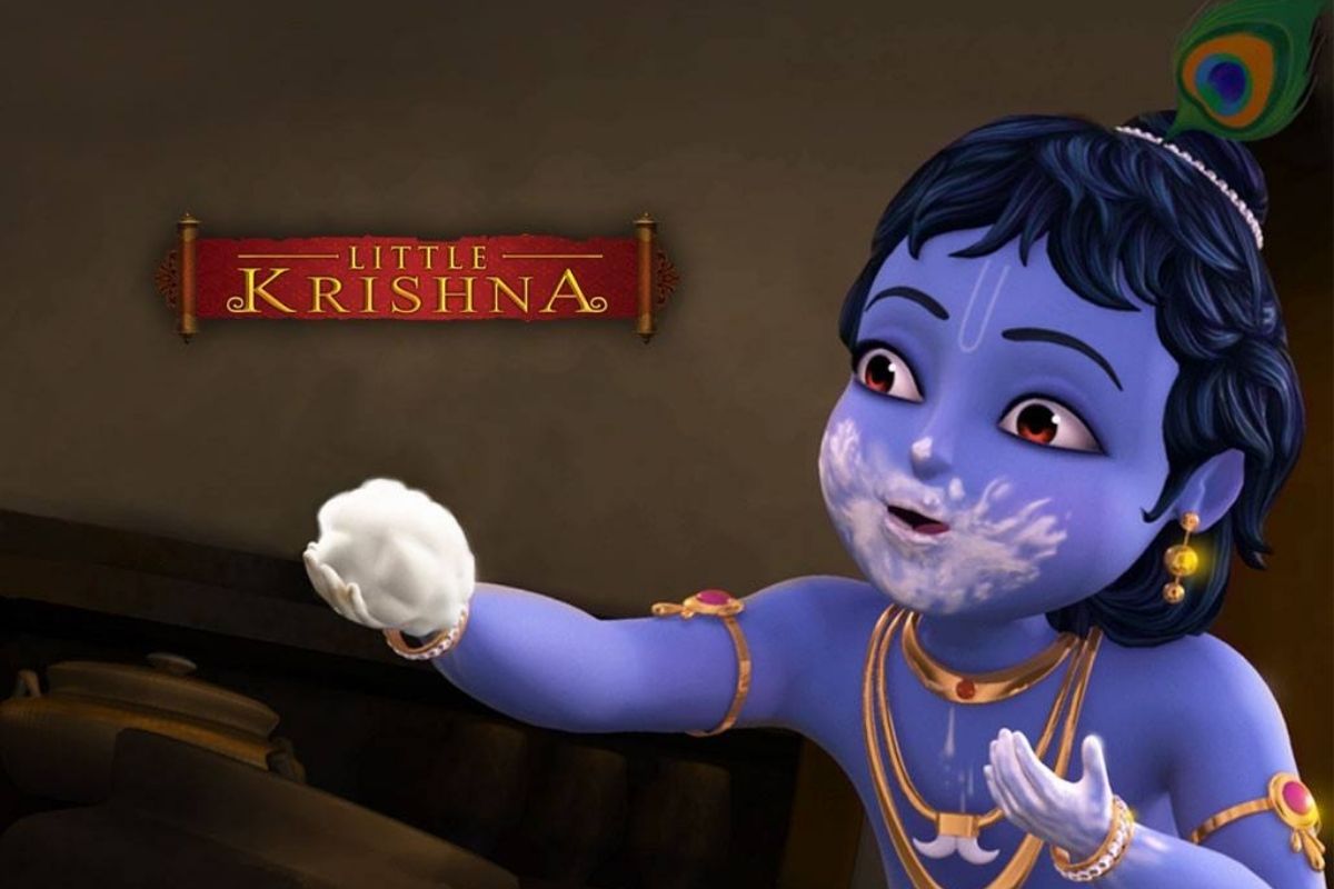 krishna bebê