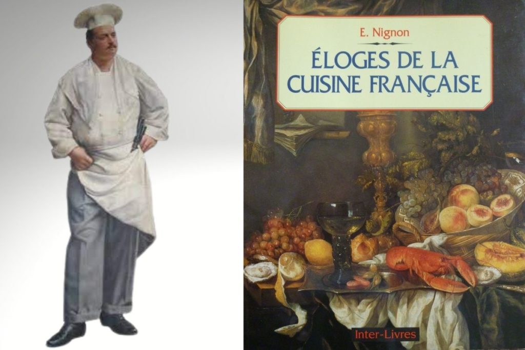  livro Eloges de lacuisinefrançaise de Edouard Nignon